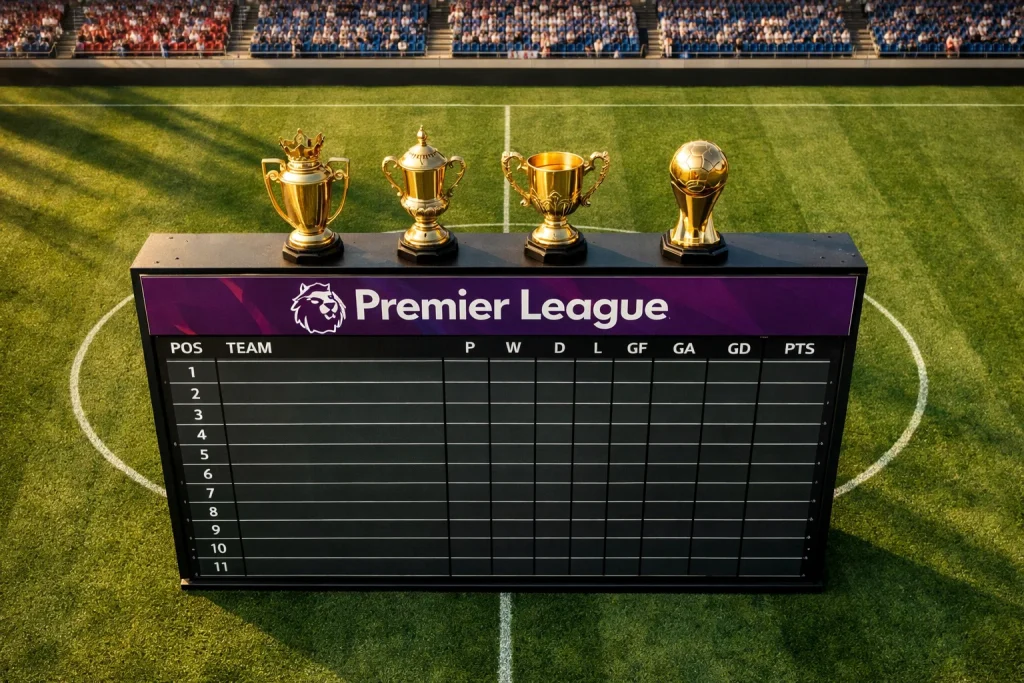 Apuestas al Top 4 de la Premier League y clasificación para la Champions League
